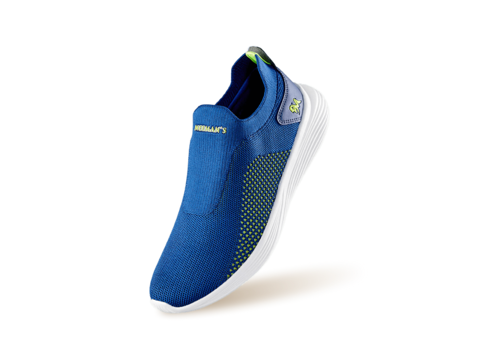 Everyday Basic Slip Ons : Neon Navy
