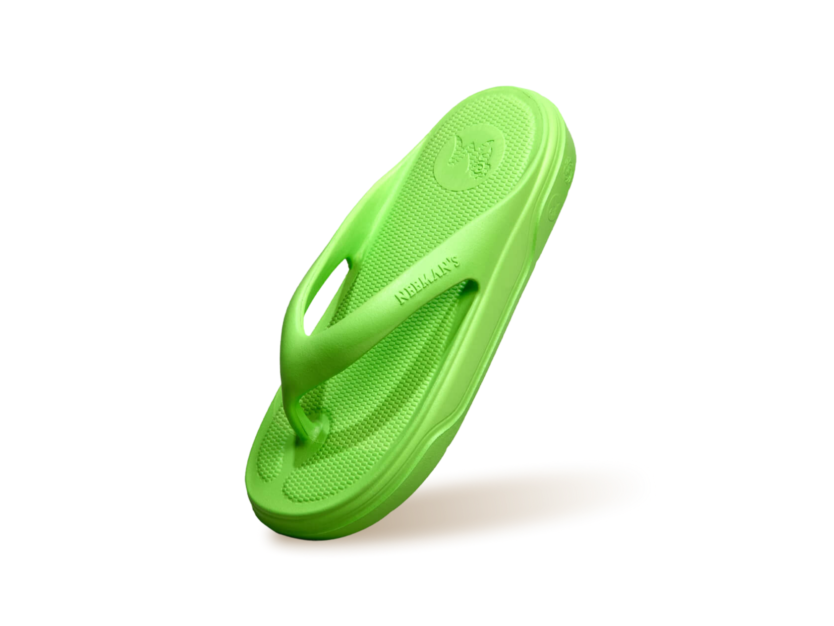 Cushers Flips For Women : Neon Green