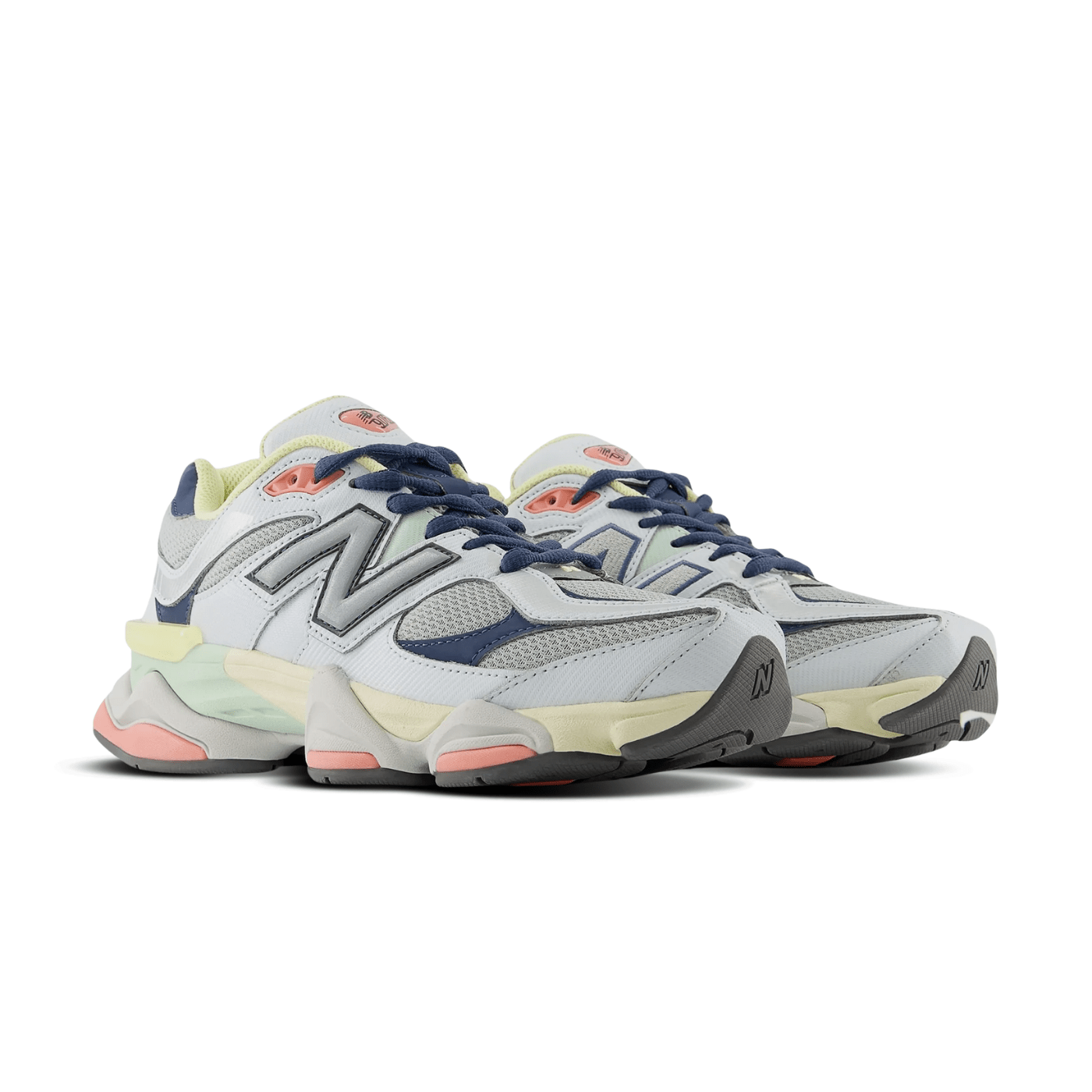 New Balance 9060 Grey Yellow Navy