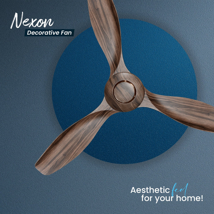 Nexon High Speed 1200 mm Designer Ceiling Fan Wooden