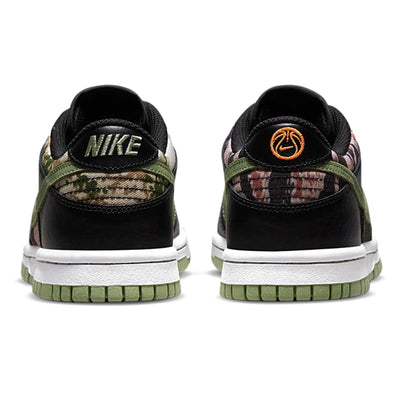 Nike Dunk Low SE Sail Crazy-Camo (Left UK 7.5, Right UK 6.5)