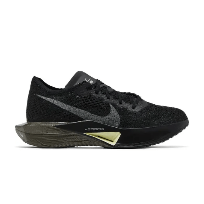 Nike ZoomX Vaporfly 3 Black Olive Aura Metallic Medium Ash