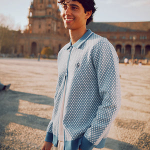 Alma De Ace Nita Knitted Blue Jacket