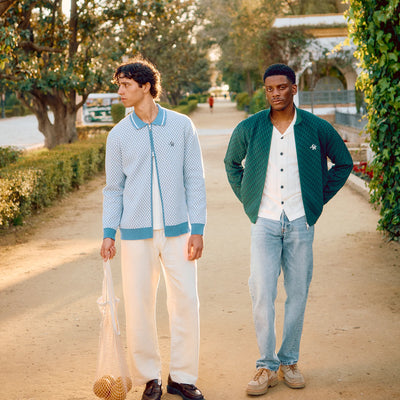 Alma De Ace Nita Knitted Blue Jacket