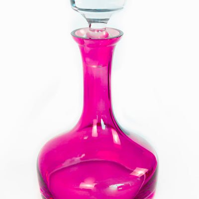 Estelle Colored Decanter - Vogue {Fuchsia}