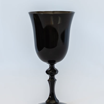 Estelle Colored Regal Goblet - Set of 2 {Black}