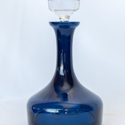 Estelle Colored Decanter- Vogue {Midnight Blue}