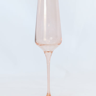 Estelle Colored Champagne Flute - Set of 2 {Blush Pink}