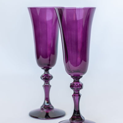 Estelle Colored Regal Flute - Set of 2 {Amethyst}