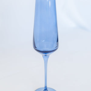 Estelle Colored Champagne Flute - Set of 2 {Cobalt Blue}
