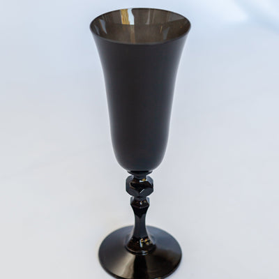 Estelle Colored Regal Flute - Set of 2 {Black}