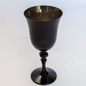 Estelle Colored Regal Goblet - Set of 2 {Black}
