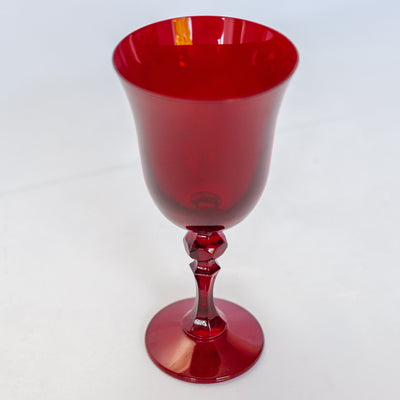 Estelle Colored Regal Goblet - Set of 2 {Red}