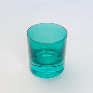 Estelle Colored Rocks Glass - Set of 6 {Emerald Green}