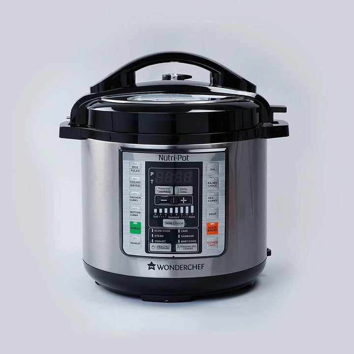 Wonderchef Renewed Nutri-Pot | 6L | Electric Pressure Cooker with 7-in-1 Functions