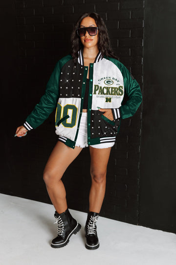 DARK GREEN/WHITE/BLACK