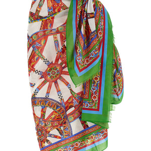 Dolce & Gabbana Carretto Sarong Skirt