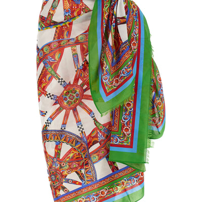 Dolce & Gabbana Carretto Sarong Skirt