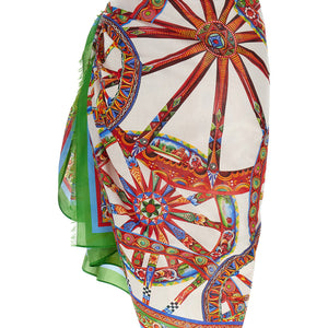 Dolce & Gabbana Carretto Sarong Skirt