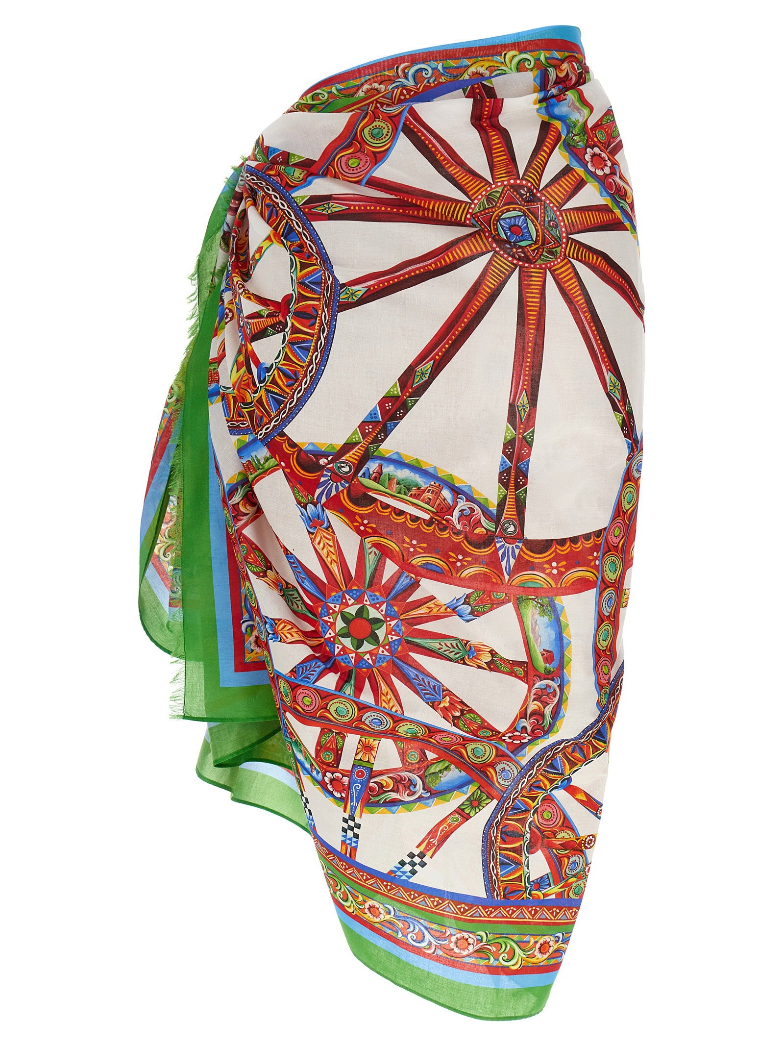 Dolce & Gabbana Carretto Sarong Skirt
