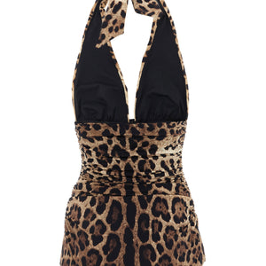 Dolce & Gabbana Leopardo One-piece Swimsuit