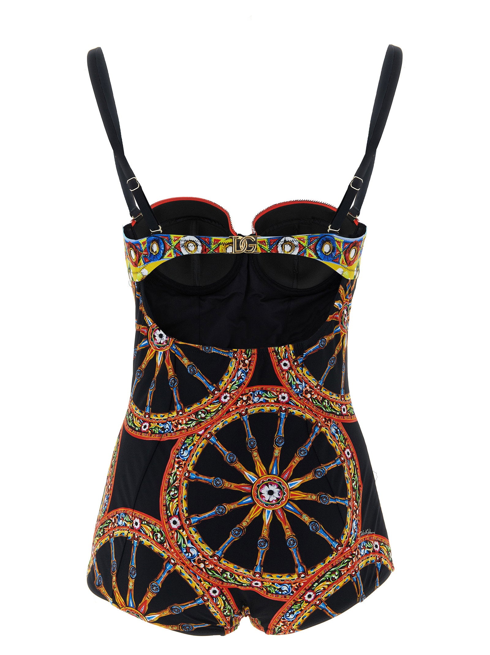 Dolce & Gabbana Carretto One-piece Swimsuit