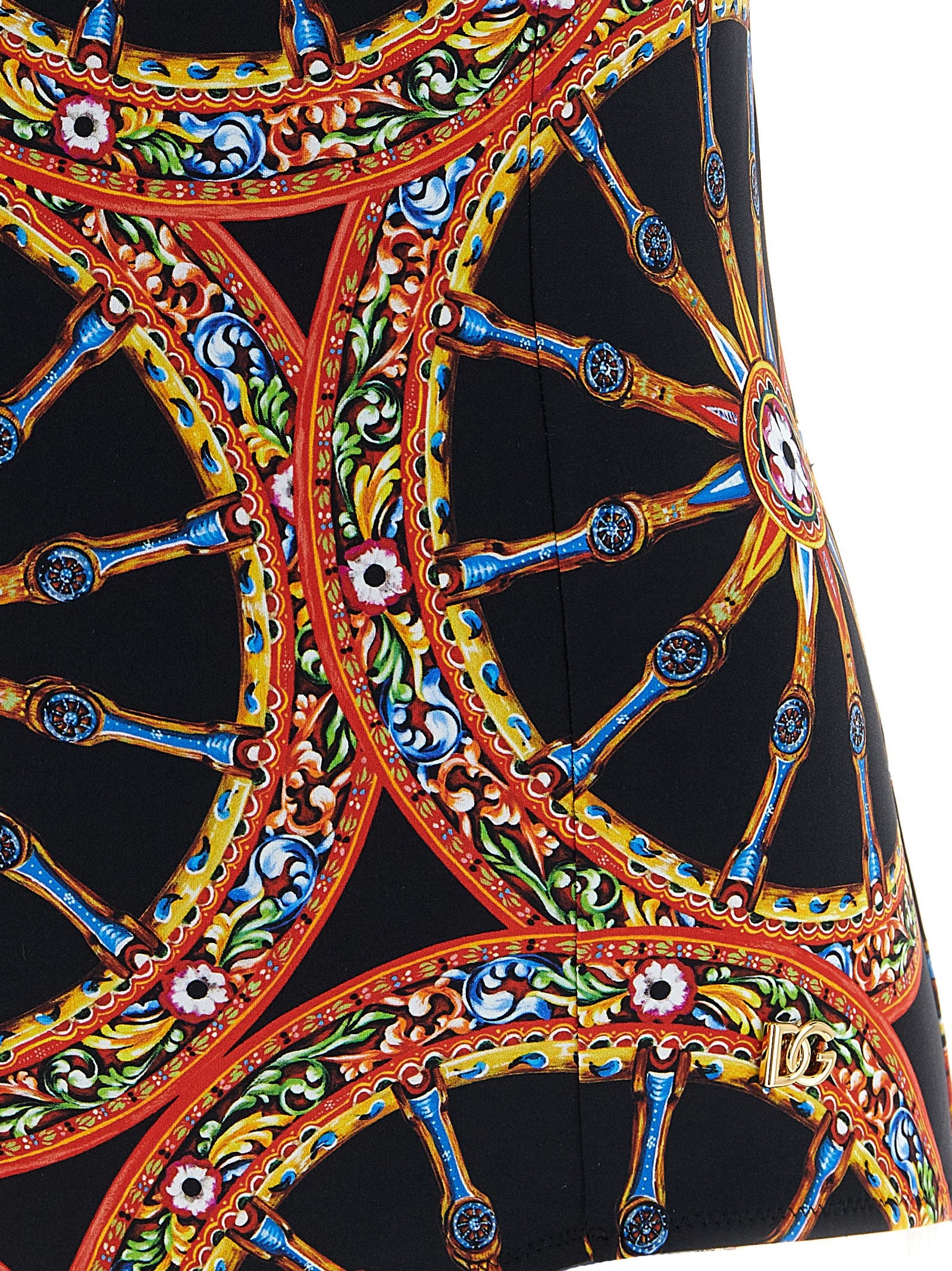 Dolce & Gabbana Carretto One-piece Swimsuit