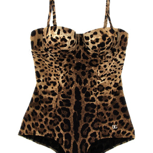 Dolce & Gabbana Leopardo One-piece Swimsuit