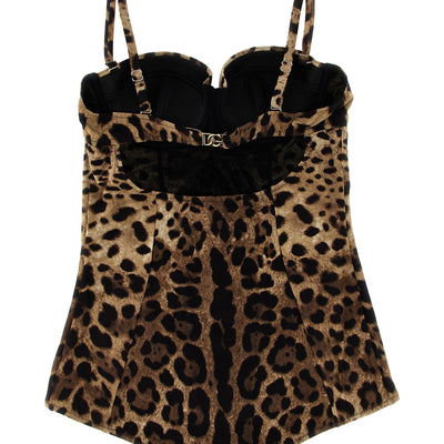 Dolce & Gabbana Leopardo One-piece Swimsuit
