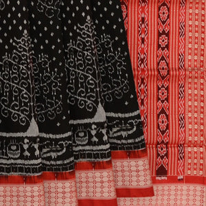Black Handwoven Orissa Saree