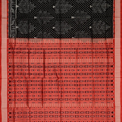 Black Handwoven Orissa Saree