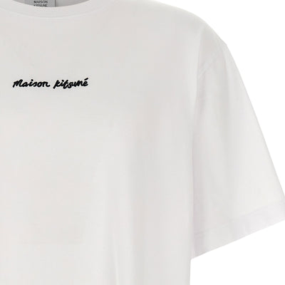 Maison Kitsuné Logo Embroidery T-shirt