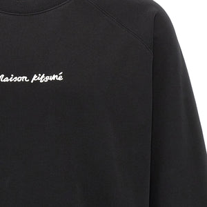 Maison Kitsuné Logo Embroidery Sweatshirt