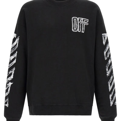 Off White Motion Arrow Skate Sweatshirt