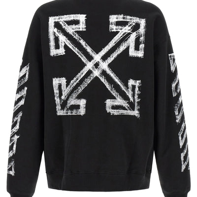 Off White Motion Arrow Skate Sweatshirt