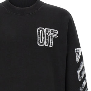 Off White Motion Arrow Skate Sweatshirt