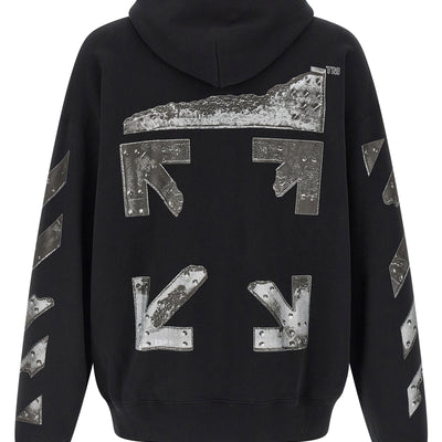 Off White Metal Arrow Skate Hoodie