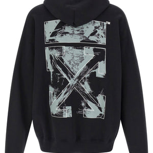 Off White Paint Arrow Skate Hoodie