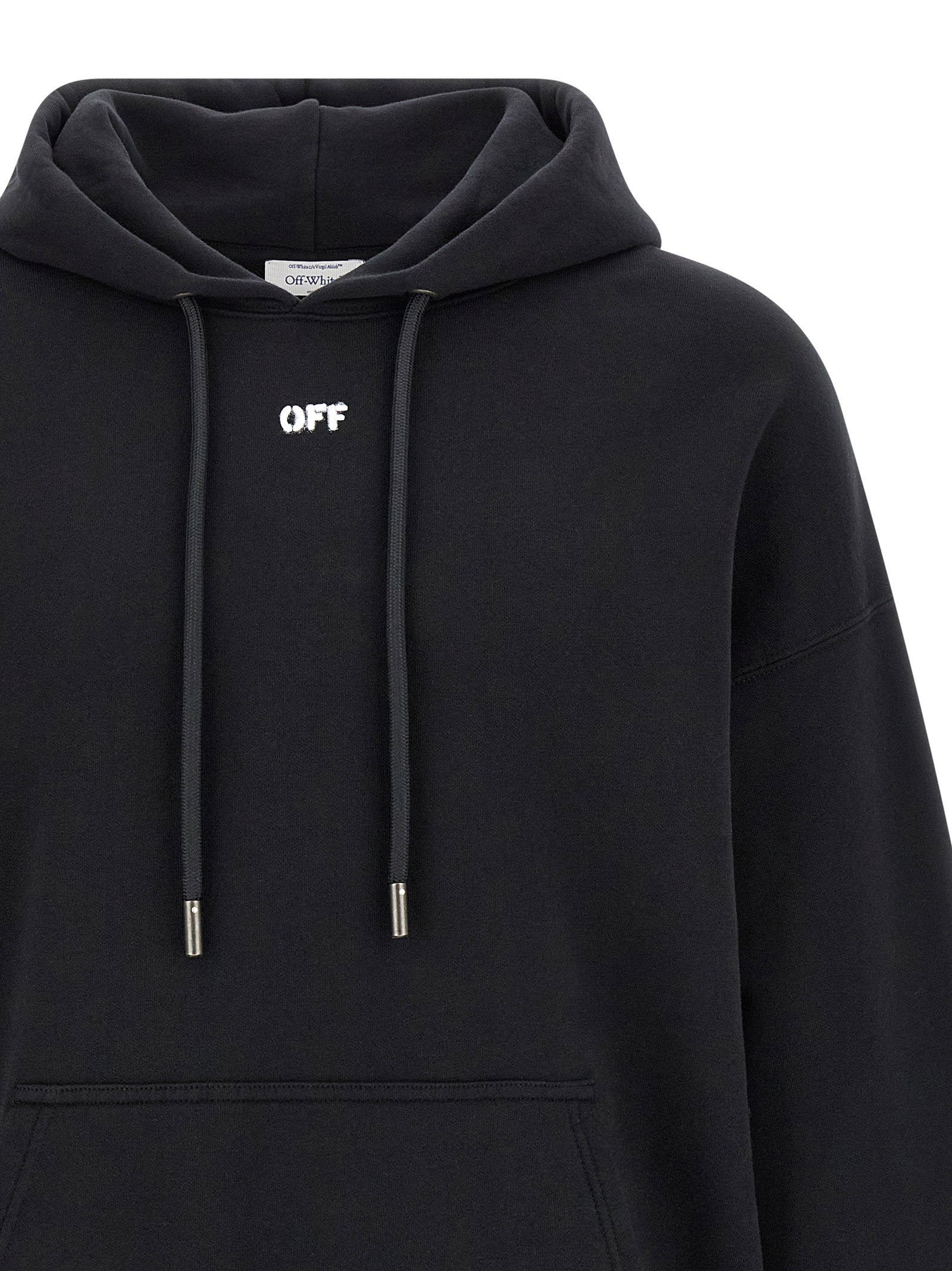 Off White Paint Arrow Skate Hoodie