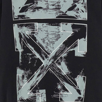 Off White Paint Arrow Skate Hoodie