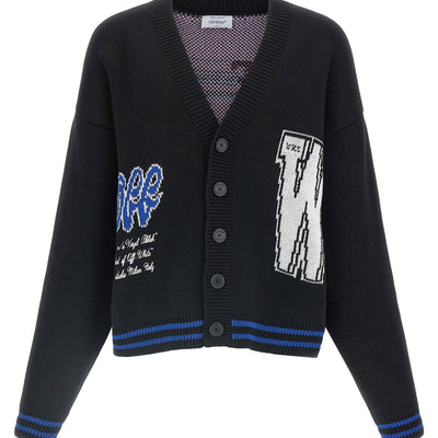 Off White Glide Diag Cardigan