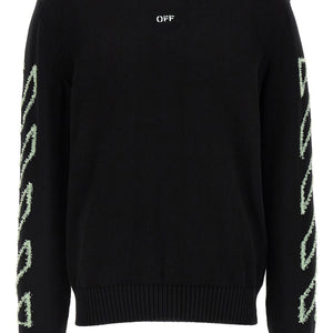 Off White Diag Outline Sweater