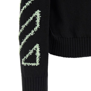 Off White Diag Outline Sweater