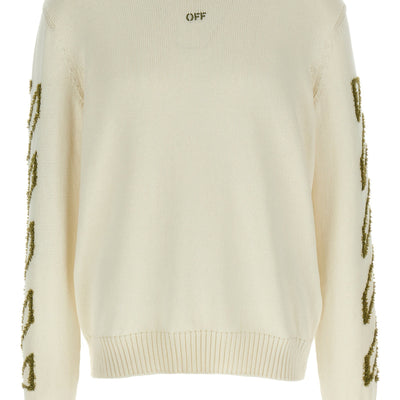 Off White Diag Outline Sweater