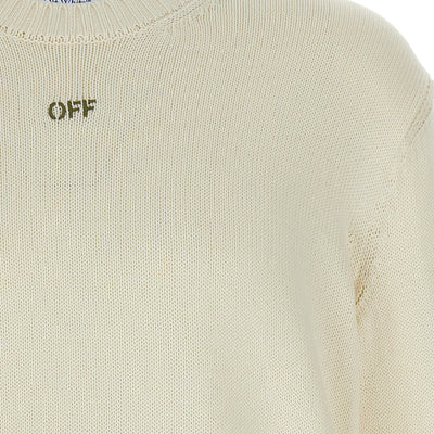 Off White Diag Outline Sweater