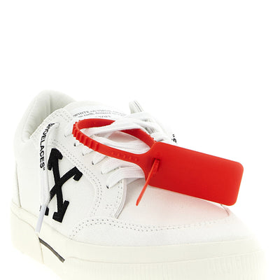 Off White Vulcanized Sneakers