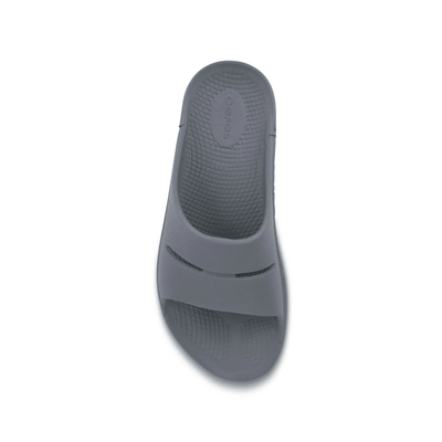 Oofos OOahh Slide Sandal Slate