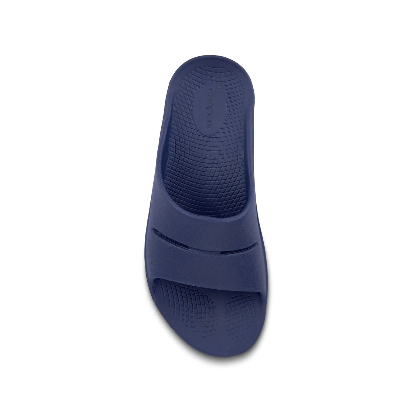 Oofos OOahh Slide Sandal Navy