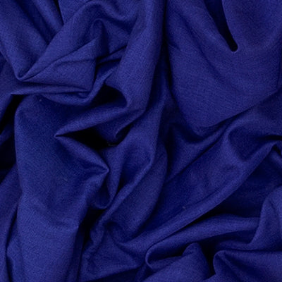 Blue Handwoven Orissa Cotton Saree With Dotted Stripes in Contrast Beige Border & Pallu-Blue