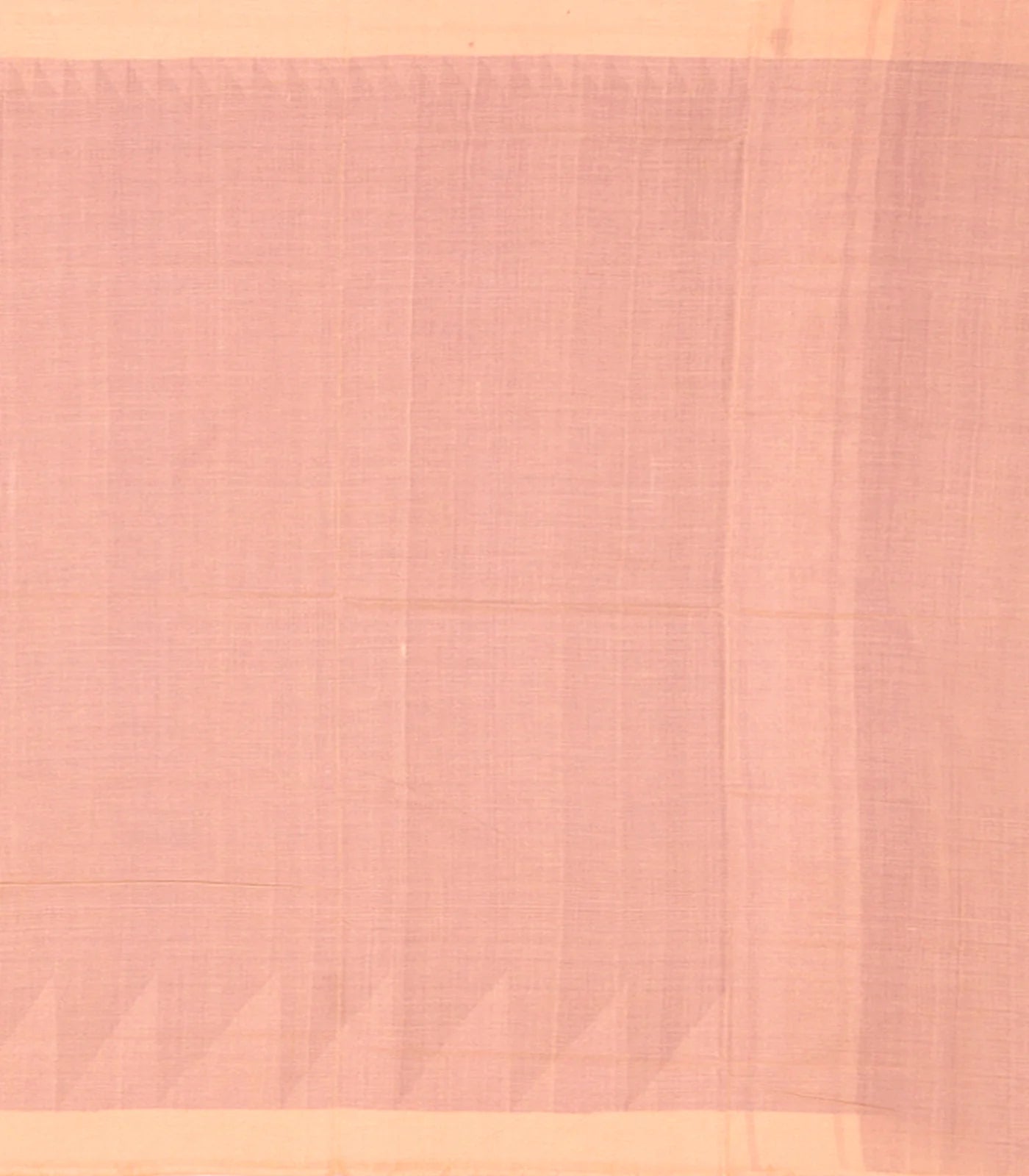 Blue Handwoven Orissa Cotton Saree With Dotted Stripes in Contrast Beige Border & Pallu-Blue